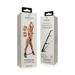 Фіксатор для рук та ніг Bedroom Fantasies Spreader Bar Lightweight Restraint Bar - Black - мініатюра 6