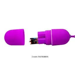 Віброяйце Pretty Love Arvin Vibrating Egg Purple - мініатюра 5