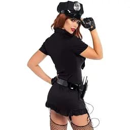 Еротичний костюм поліцейської Leg Avenue Dirty Cop M/L - мініатюра 2
