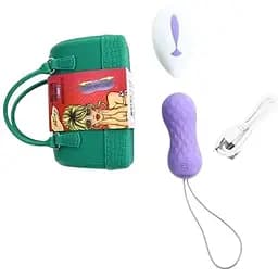 Віброяйце Inny Motion Love Balls Jivy 8.3 см фіолетовий