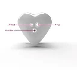 Вібратор для клітора Mystim Heart´s Desire White 8 режимів - мініатюра 6