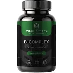 Комплекс витаминов группы B VitalHarmony B Complex, 90 капсул