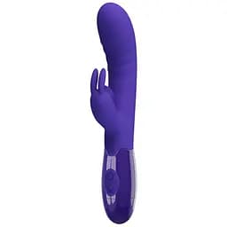Вібратор Pretty Love Cerberus Licking Vibrator Blue - мініатюра 5