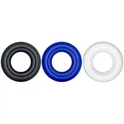 Набор эрекционных колец Lovetoy Power Plus Cock Ring Series Triple Donut 3 шт. мульти