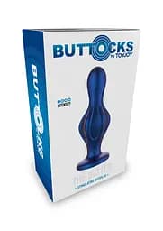 Анальная пробка TOYJOY The Batter Buttplug 12 см (синий)