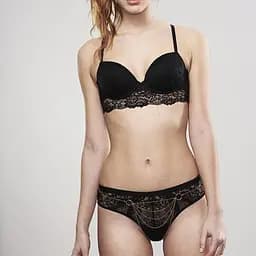 Ланцюжок-трусики Bijoux Indiscrets Magnifique Bikini Chain прикраса для тіла Gold - мініатюра 6