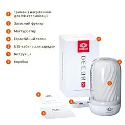 Мастурбатор Otouch DECOR 2 Otouch SO9370 97174 - мініатюра 2
