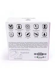 Вібратор для пар V-Vibe Purple, USB, 7 Function, Remote Control - мініатюра 8