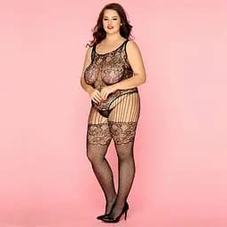 Бодістокінг JSY P81175 Plus Size JSY SO8373 96565 - мініатюра 2