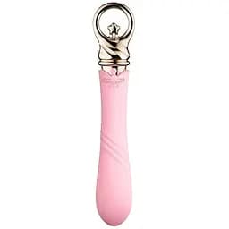 Вибратор Zalo Courage Pre-Heating G-spot Massager 20.6 см розовый