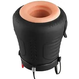 Мастурбатор ElectraStim Jack Socket XL с электростимуляцией черный