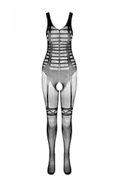 Сітчастий тілесний бодістокінг-боді із симетричним малюнком Casmir CA005 One size - мініатюра 5