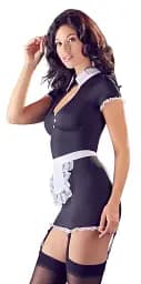 Костюм покоївки Cottelli Collection Costumes Maid's L чорний - мініатюра 2