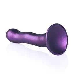 Фалоімітатор Ouch! Curvy G-Spot Dildo 7'' 17 cm (фіолетовий) - мініатюра 3