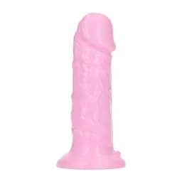 Фалоімітатор з ароматом жуйки - Toyz4lovers Delicious Dildo Bubble Gum, 15 см - мініатюра 5