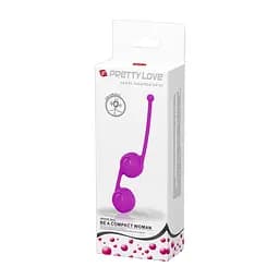 Вагінальні кульки Pretty Love Kegel Tighten Up III Purple - мініатюра 8