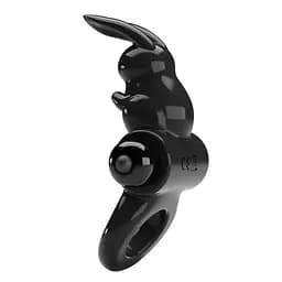 Ерекційне кільце Pretty Love Exciting Ring, чорне PRETTY LOVE BI-210245 103654 - мініатюра 4