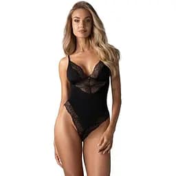 Боді Obsessive Lobellis XL/2XL чорний