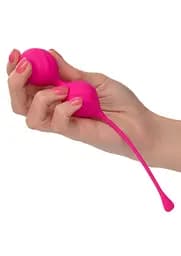 Набір вагінальних кульок Tighten Tone Kegel Training, 2шт., рожевий - мініатюра 9