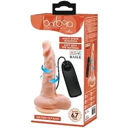 Вибратор Baile Barbara Max 17 см телесный