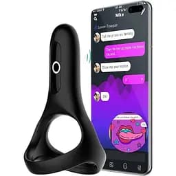 Кільце ерекційне Magic Motion Fun Town Rise 9 см чорний