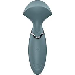 Вібромасажер Satisfyer Mini Wand-er Grey - мініатюра 6