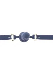 Кляп у вигляді фалоса Silicone Penis Ball Gag Blue SCALA 30-17359-X-BLUE 100290 - мініатюра 2
