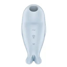 Вакуумний кліторальний стимулятор з вібрацією Satisfyer Seal You Soon блакитний - мініатюра 2