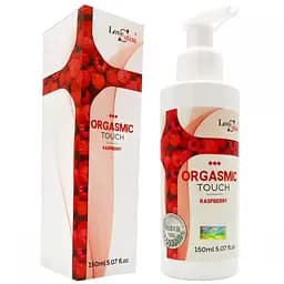 Массажный гель Lovestim Orgasmic Touch зі смаком малини 150 мл
