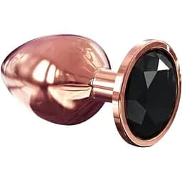 Анальна пробка з кристалом Dorcel Diamond Plug L 9.5 см (бронзовий)