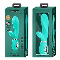 Вібратор PRETTY LOVE THOMAS USB GREEN 7 функцій PRETTY LOVE BI-014621-4 98682 - мініатюра 3