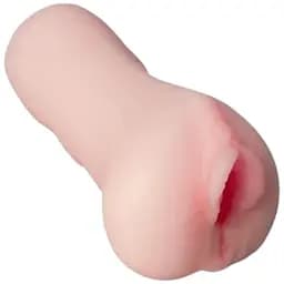 Мастурбатор-вагина Wooomy Jeeez Masturbator Vagina, мягкие открытые губы, 11.6х5.4 см