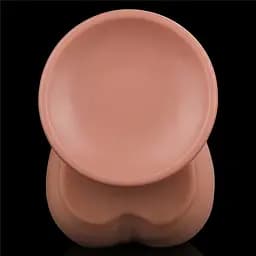 Фалоімітатор LoveToy Sliding-Skin Dual Layer Dong 29 см тілесний - мініатюра 8