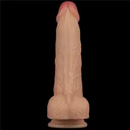 Реалістичний вібратор Vibrating Power Basics Cock 23см - мініатюра 3