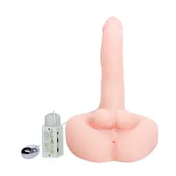Вібратор Mr.Big Vibrating & Rotating Cock Flesh - мініатюра 3