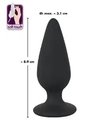 Анальна пробка Black Velvets Heavy Plug Medium Orion 42-05330090000 20847 - мініатюра 2