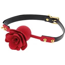 Кляп Taboom Wild Roses Ball Gag чорний