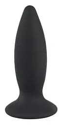 Анальна пробка з вібрацією Black Velvets Rechargeable Plug S, чорна Orion 42-05927900000 103415