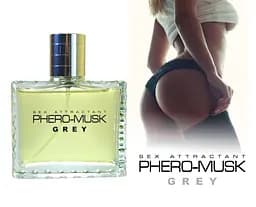 Чоловічі парфуми з феромонами Phero-Musk Grey 100 мл - мініатюра 2