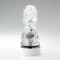 Мастурбатор Tenga - Aero Masturbator Silver, інноваційна технологія всмоктування Tenga SO4912 91460 - мініатюра 5