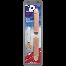 Подвійний фалоімітатор Doc Johnson The D Double D 16 Inch ULTRASKYN - мініатюра 5