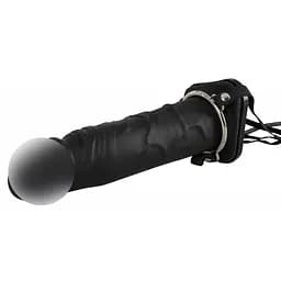 Страпон с подкачкой Strapon Penis Pump черного цвета Orion 61325130400000 22233 - мініатюра 4
