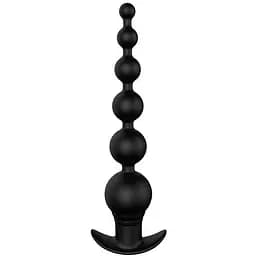 Анальная пробка Dreamtoys Graduating Beads 20.7 см черный