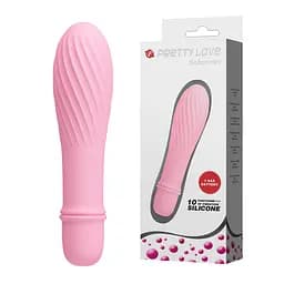 Вібратор Pretty Love Solomon Vibrator Light Pink - мініатюра 1