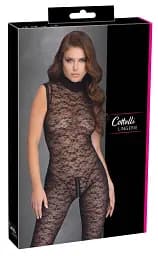 Комбінезон Cottelli Lingerie Jumpsuit Lace, XL (чорний) - мініатюра 6