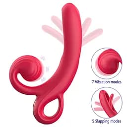 Вібратор Erospace Sweet Play Tongue Flipping Vibrator A4 - мініатюра 6