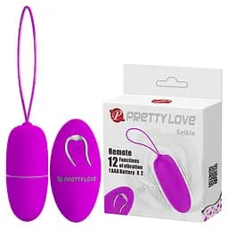 Віброве яйце Pretty Love Selkie фіолетове - мініатюра 1
