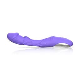 Вібратор Good Vibes Only Flax G-Spot, 25.1 см (фіолетовий) - мініатюра 3