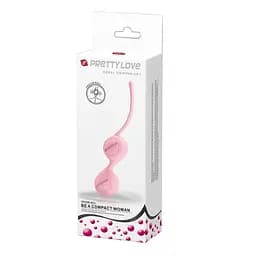 Вагінальні кульки Pretty Love Kegel Tighten Up, 16.3 см, рожевий - мініатюра 5