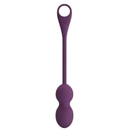 Віброяйце Pretty Love Elvira Balls Dark Purple - мініатюра 3
